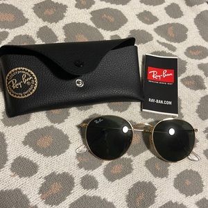 Gold Ray Bans